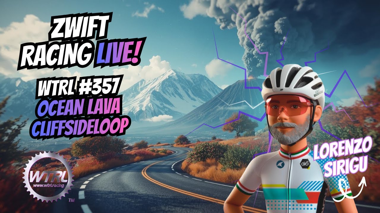 WTRL TTT #357 | Ocean Lava Cliffside | Team Time Trial on Zwift