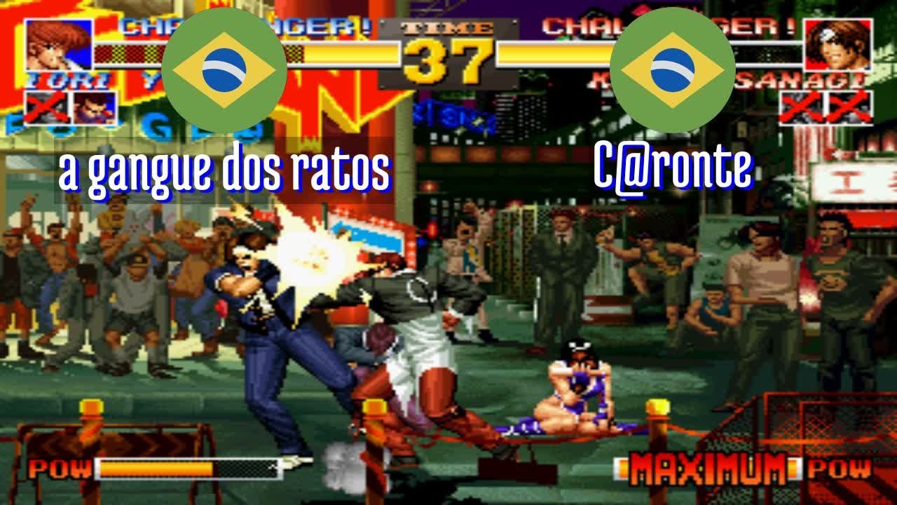 FT5 @kof95: a gangue dos ratos (BR) vs C@ronte (BR) [King of Fighters 95 Fightcade] Mar 10