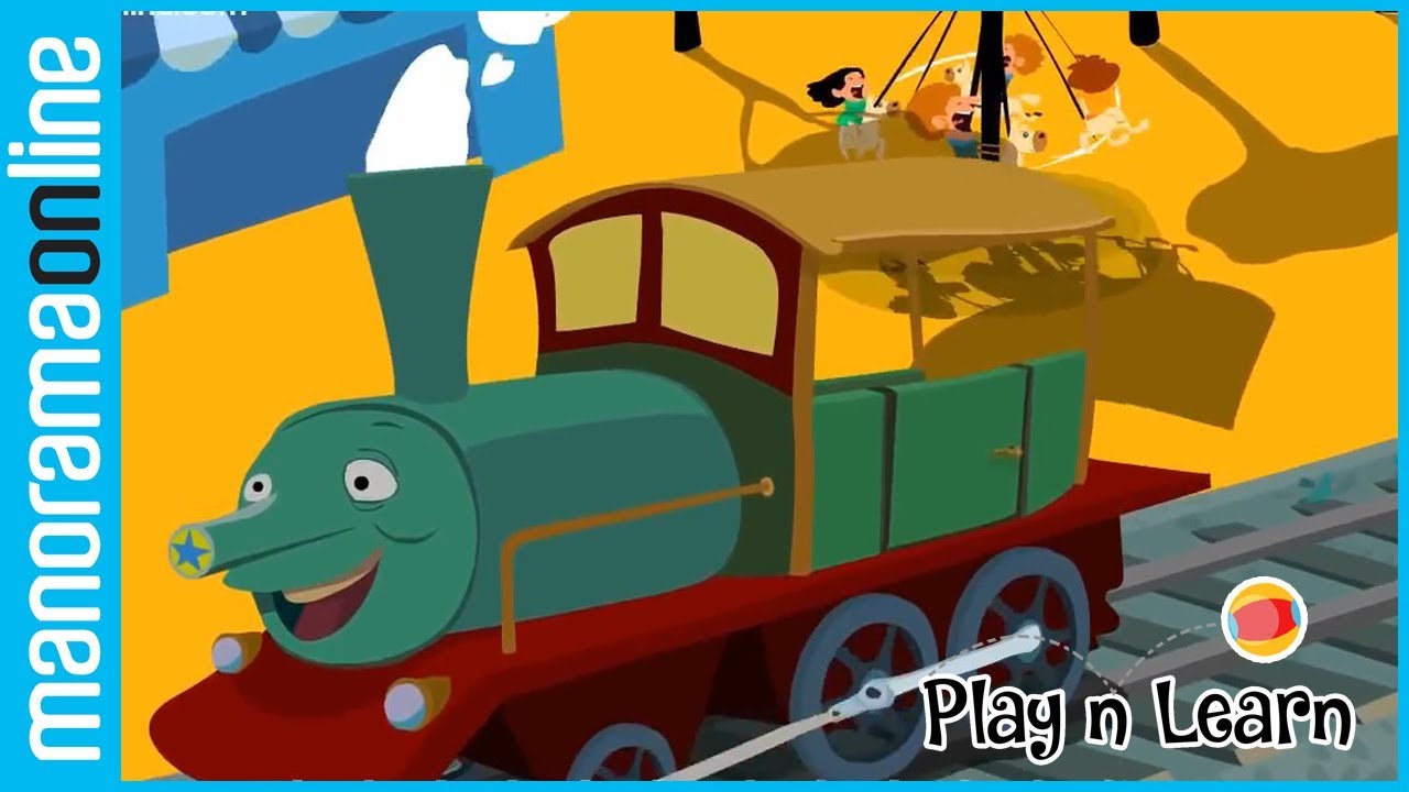 Puffer Train Puffer Train | English Animated Rhyme Series | Manorama Online