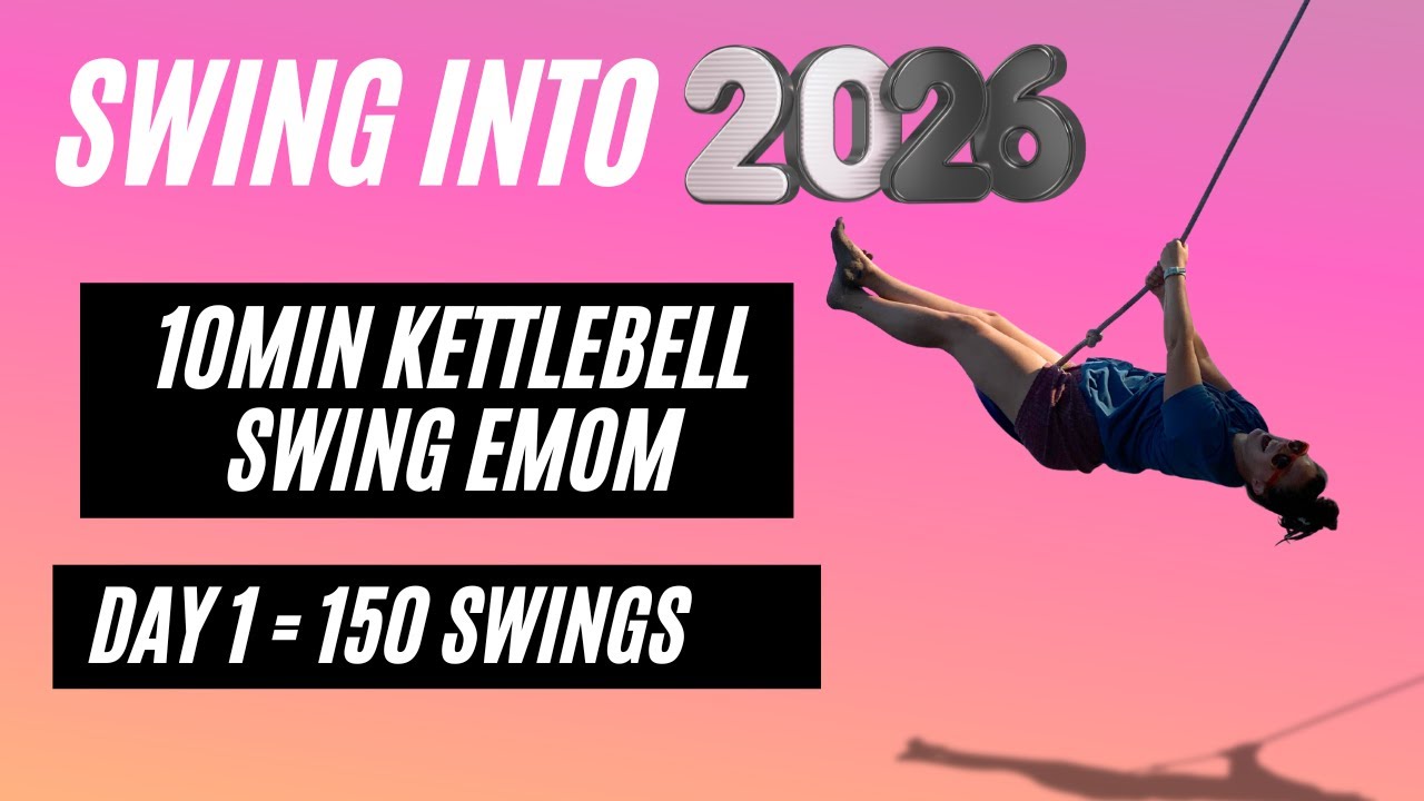 10min Kettlebell Swing EMOM