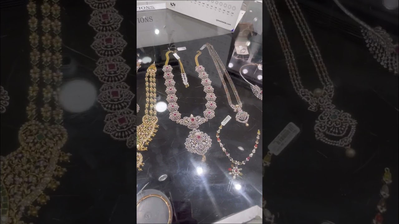 🤍T.Nagar Lalithaa Jewellery diamond collection🤍￼