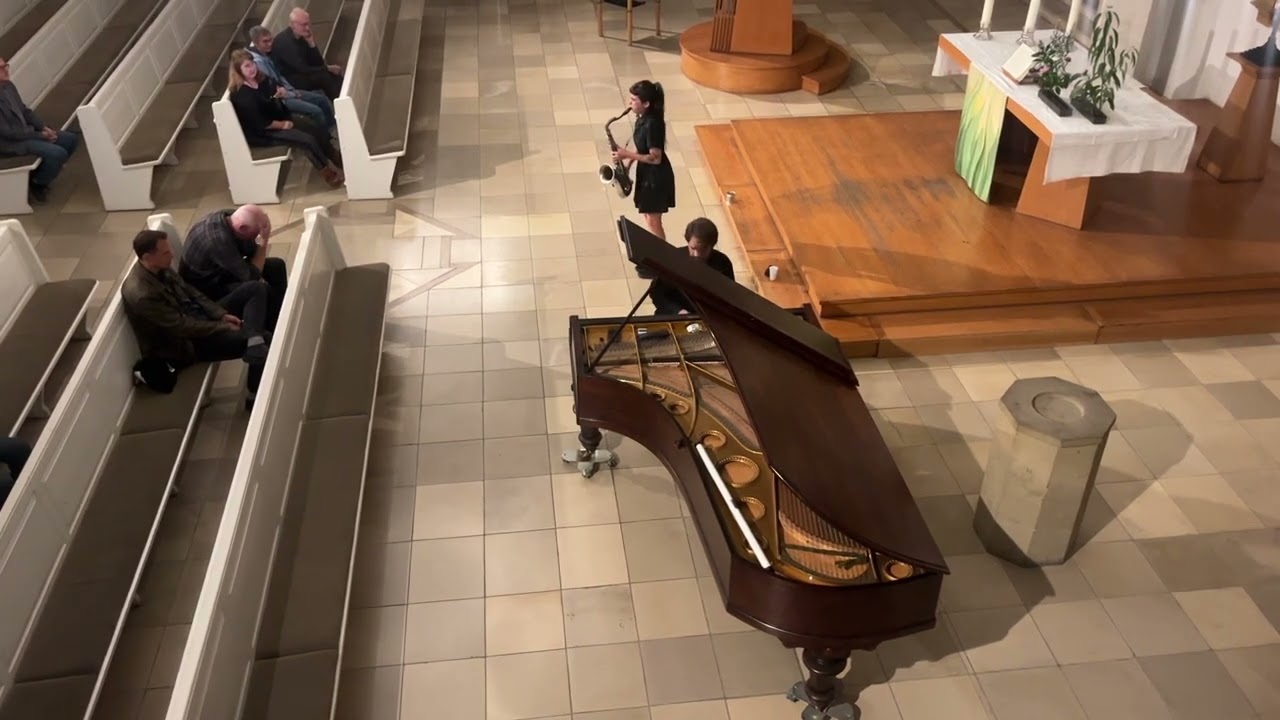 Camila Nebbia & Kit Downes at Luisenkirche, Berlin