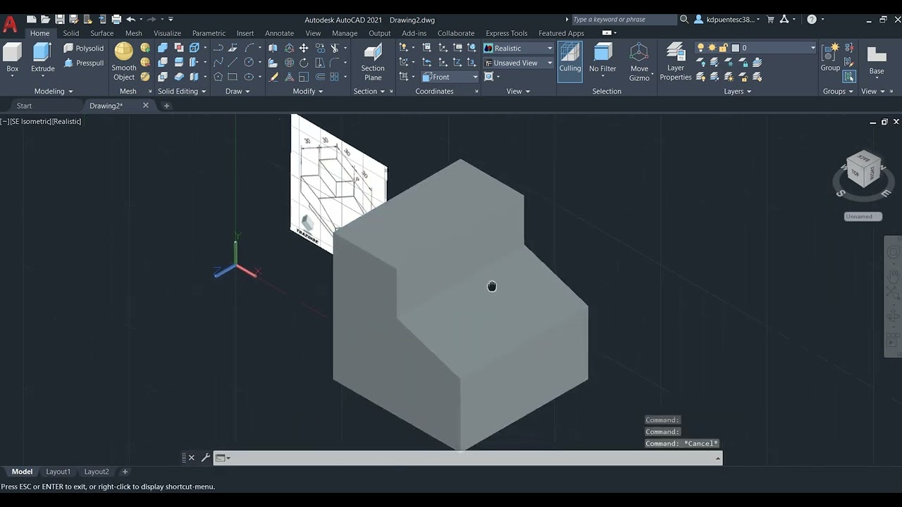 SÓLIDO DE 2D A 3D - PARTE 1