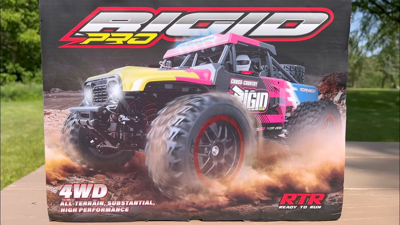 Banggood RC  ||  JJRC C8805 BRUSHLESS 1/16th Scale 4WD MONSTER TRUCK UNBOXING and FIRST TEST!!
