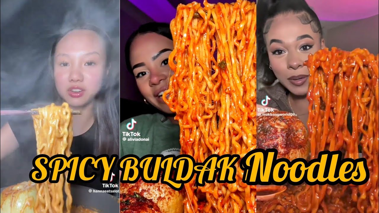 Spicy cheesy stew type carbonara buldak noodle with buttery onion boil complication pls subscribe.