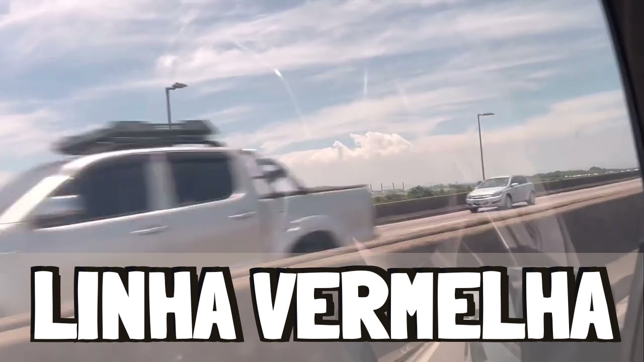 LINHA VERMELHA ATÉ O AEROPORTO DO GALEÃO