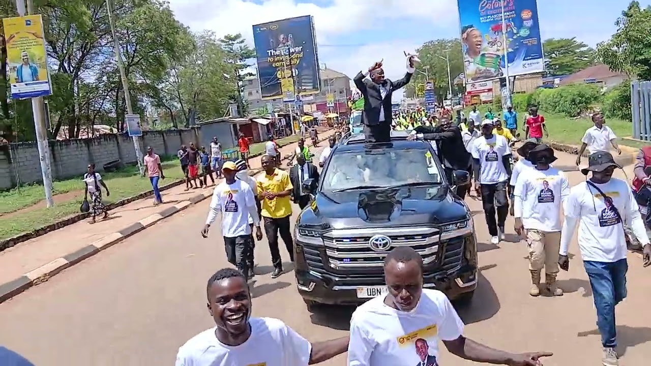Rodney Mukula's Nomination Procession