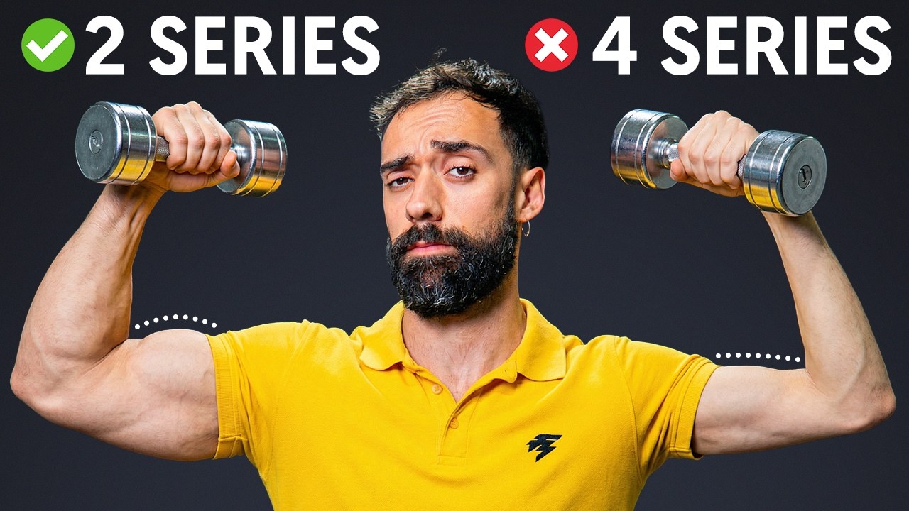¿Ganarías Más Músculo Entrenando Menos?