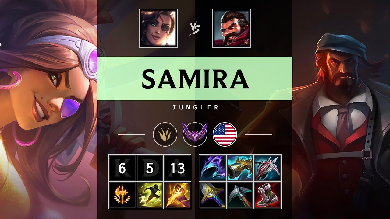 Samira Jungle vs Graves - NA Master Patch 25.21