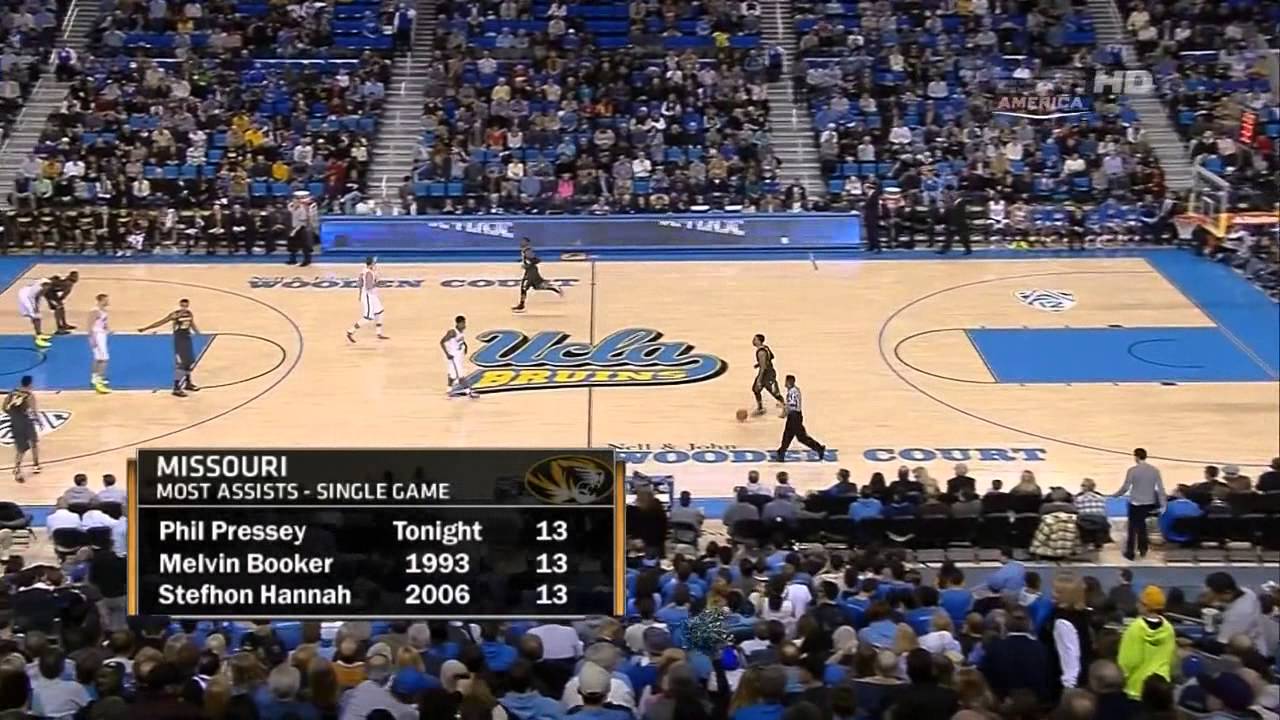 Phil Pressey 19 points-19 assists vs. UCLA  12.28.12