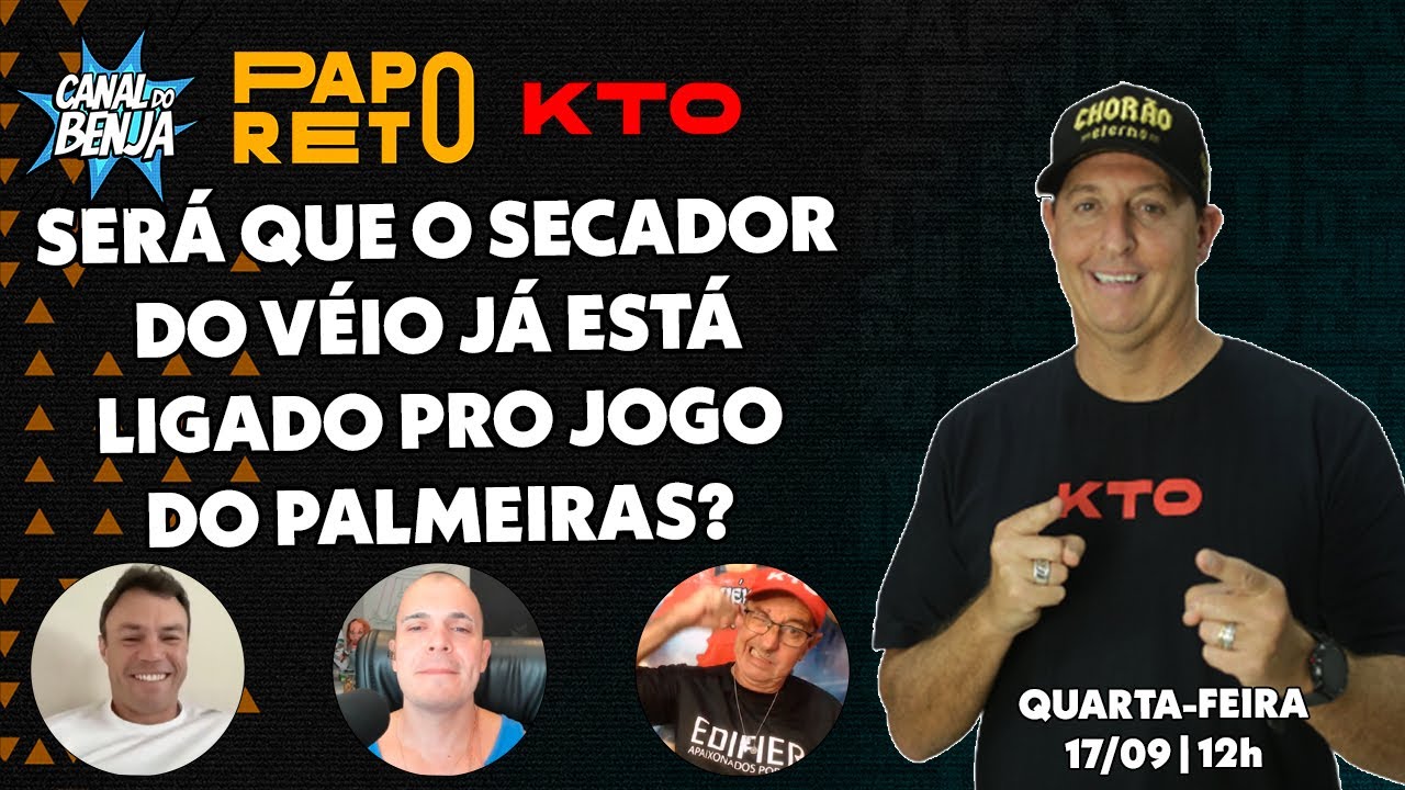 Papo Reto com Benja, Gladiador, Mano e V&eacute;io - ep. 475 - 17/09/2025