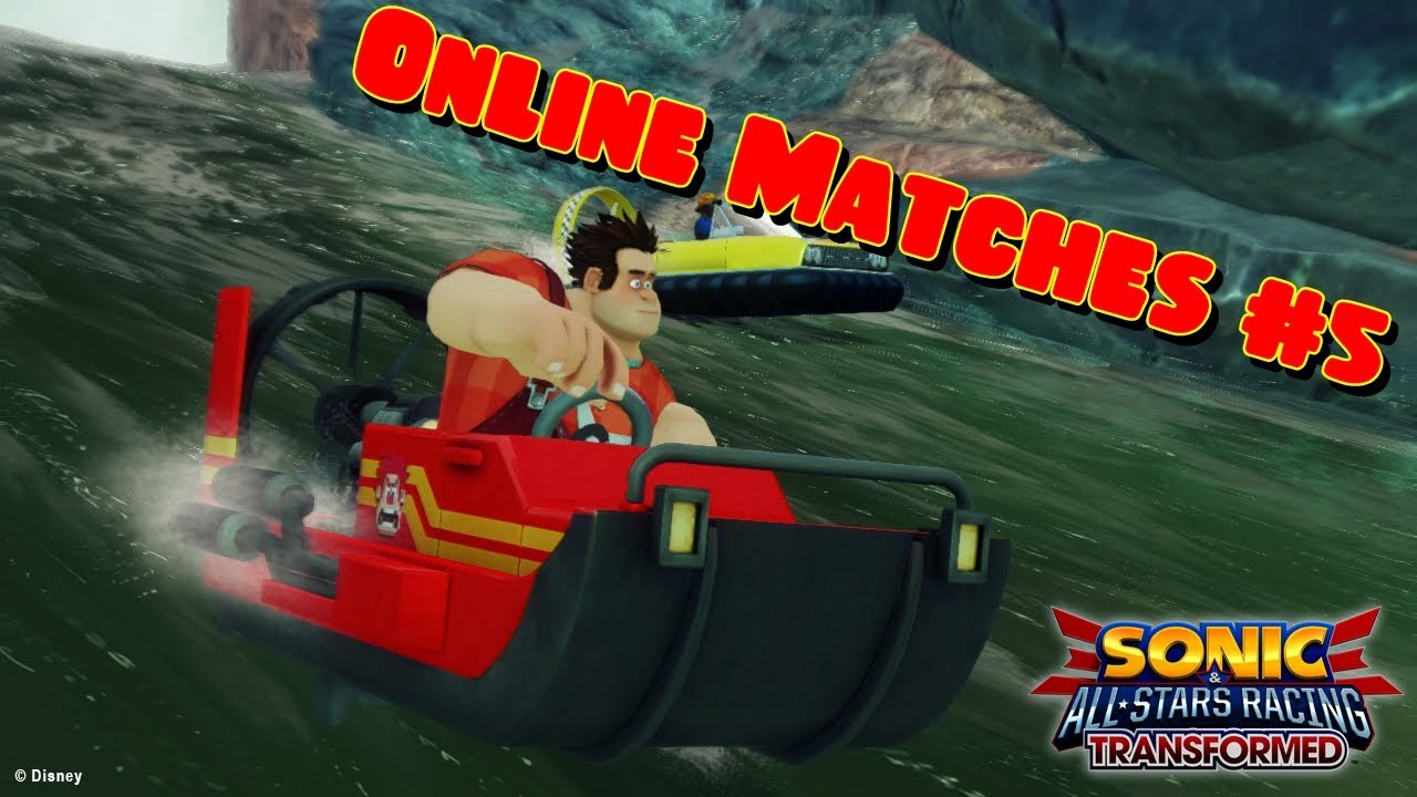 Sonic & All-Stars Racing Transformed - Online Matches #5 [1080p HD]