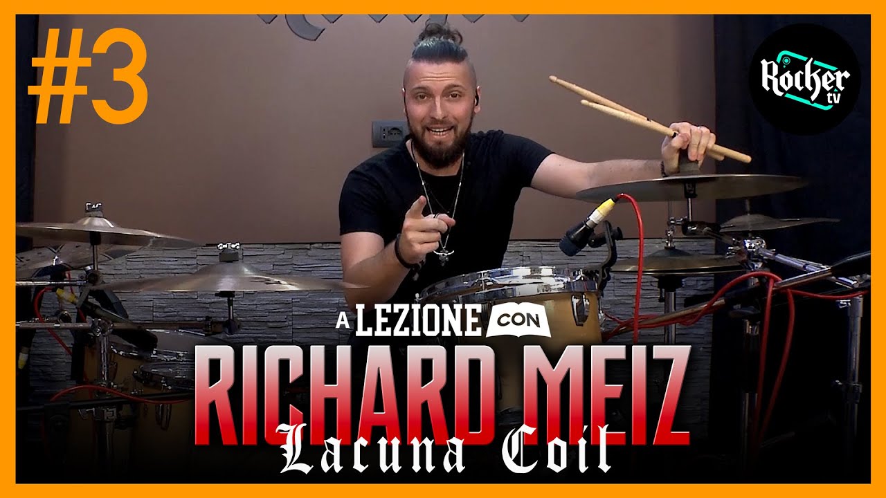 A LEZIONE CON... Richard Meiz (Lacuna Coil) - Tecnica Doppio Pedale