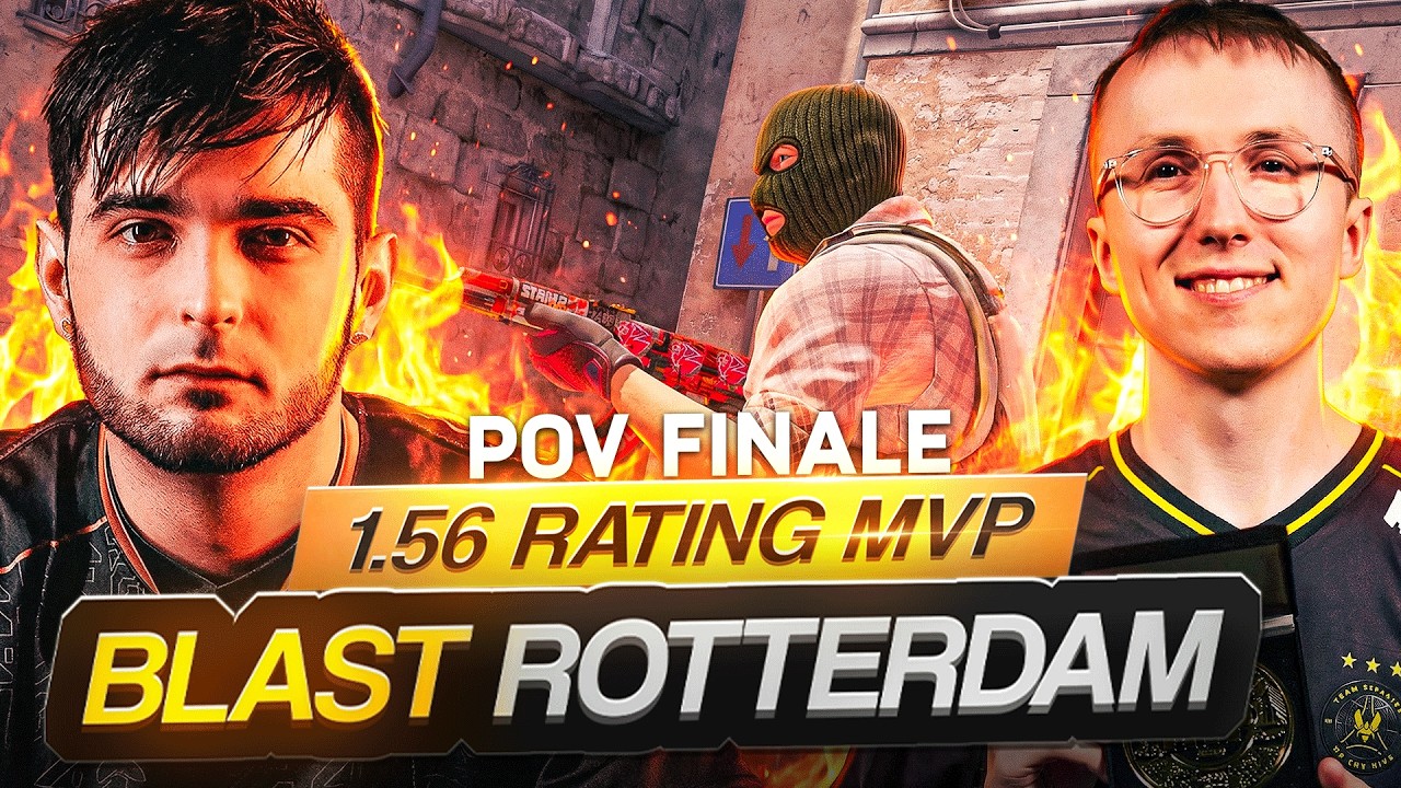 ANALYSE POV ropz : Finale BLAST Rotterdam (1.56 rating + MVP)