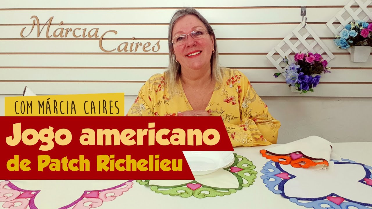 Tudo em Cima | Jogo americano com Patch Richelieu