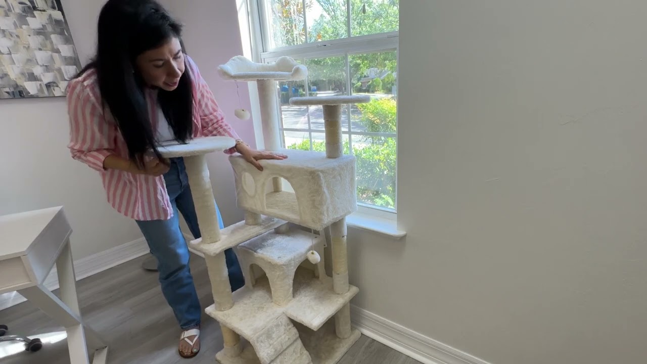 DUMOS Cat Tree Review 🐱 | Best Cat Tower for Large Cats?