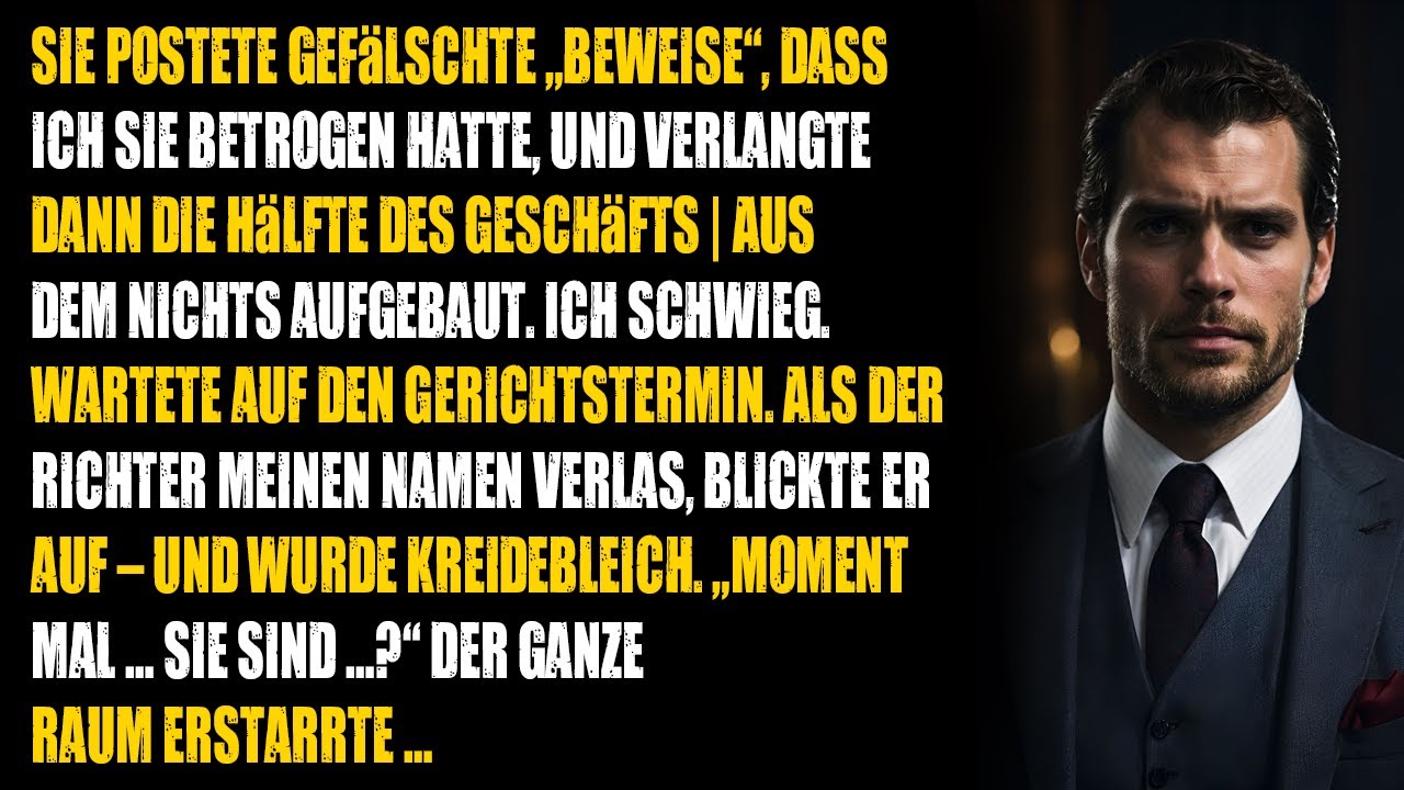 Meine Frau erfand Beweise für meine Affäre – dann forderte sie die Hälfte meiner Firma