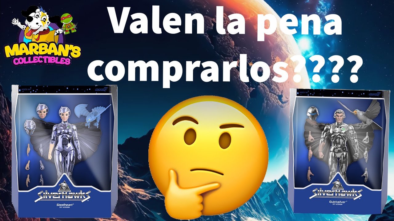 🚫 Los Halcones Galácticos (Silverhawks) Súper 7 review 🚫