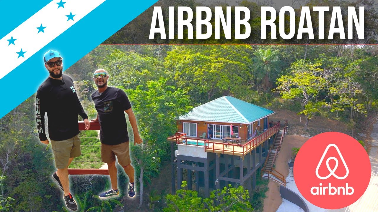 EL SECRETO DE AIRBNB EN ROATAN HONDURAS 😎 - Villa in Sandy Bay, Honduras 🇭🇳⛱️✈️