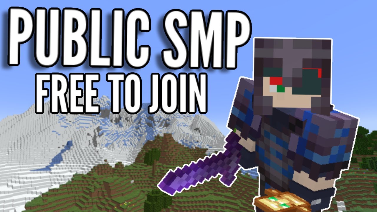 A Public Minecraft SMP (Free to Join) (1.21.11) (Java + Bedrock)