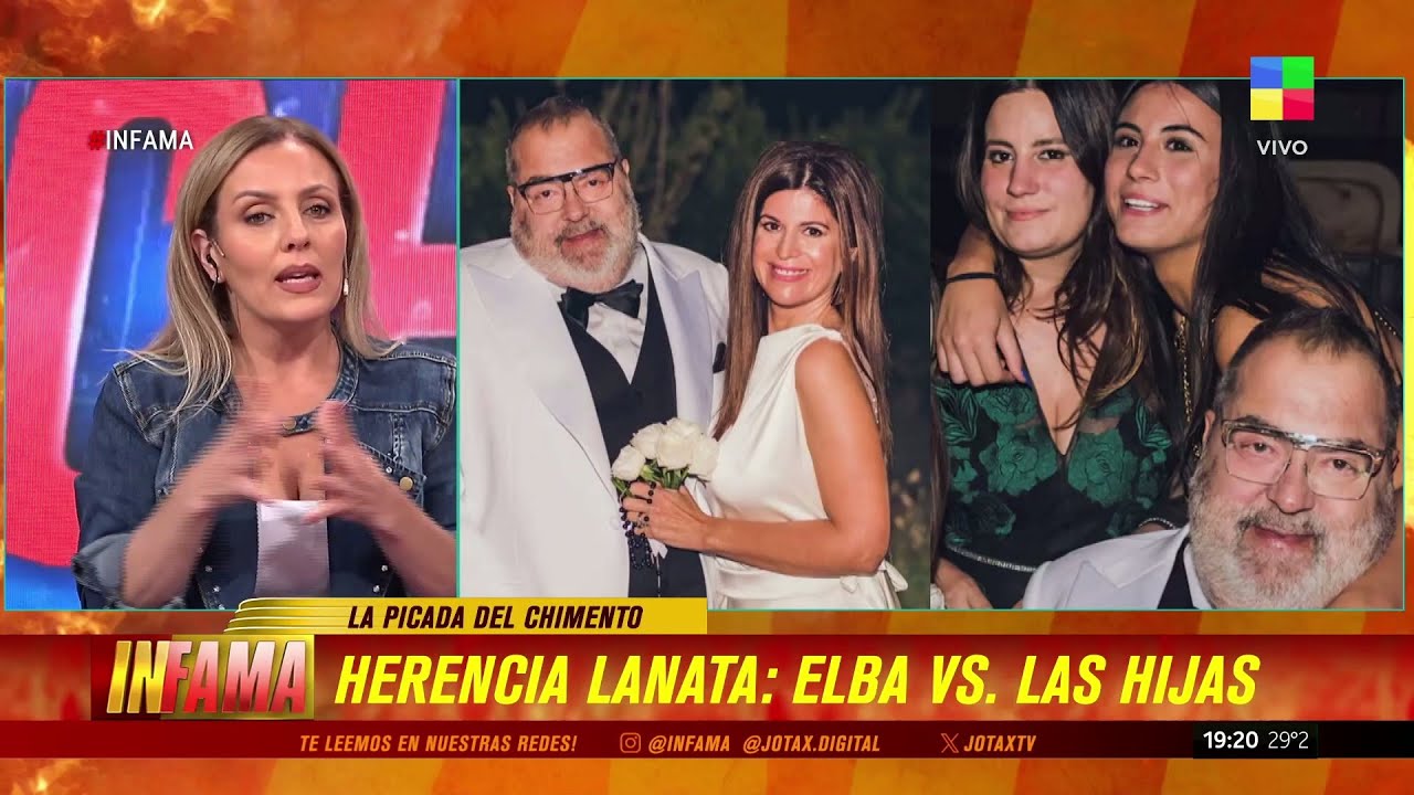 🔴 ESCÁNDALO POR LA HERENCIA: ELBA MARCOVECCHIO VS. LAS HIJAS DE LANATA