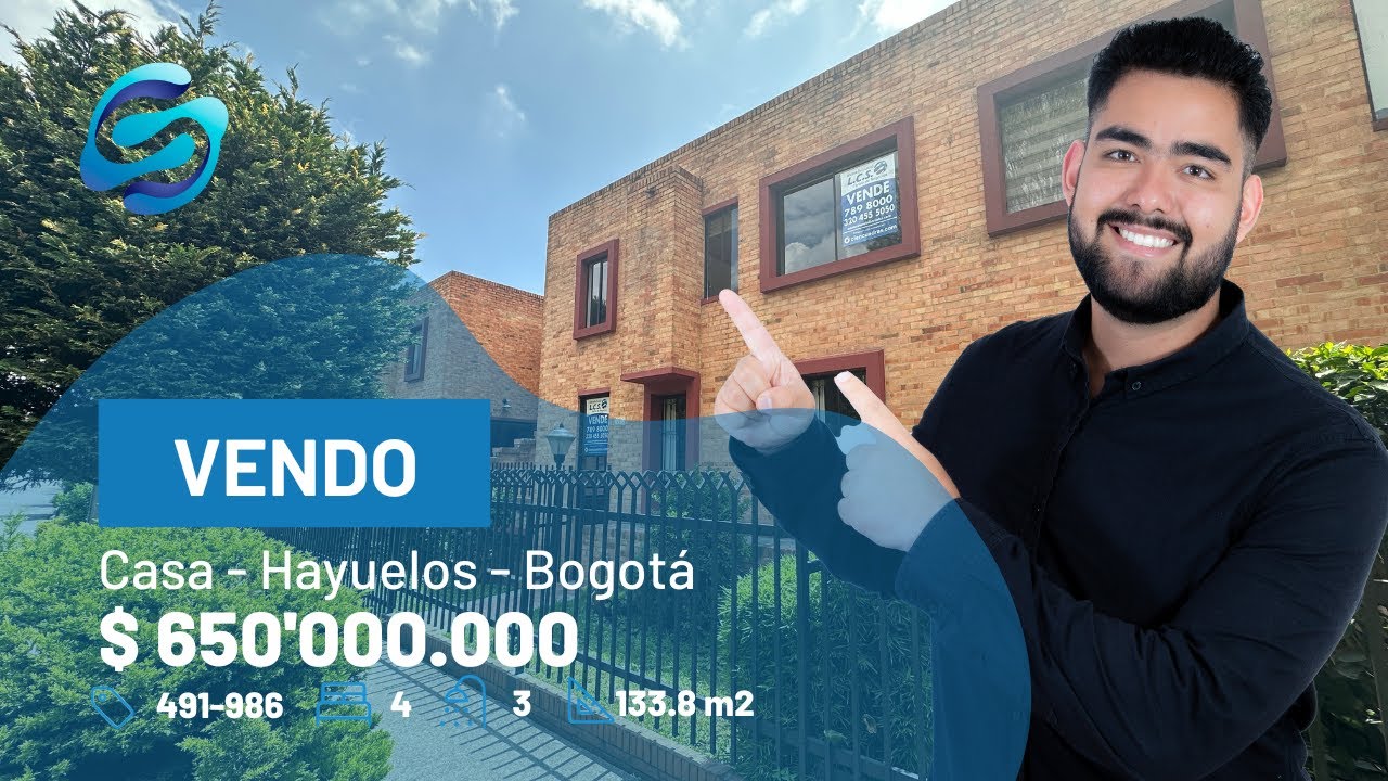 Casa en Venta en Hayuelos (986) - Inmobiliaria LCS Ltda - Video Sencillo