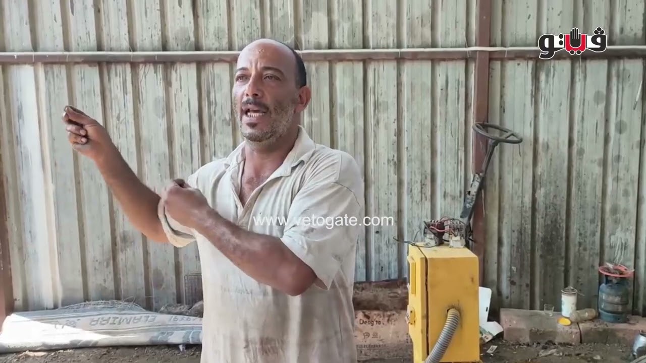 ميكانيكي بالمنوفية يبتكر جهازاً لتوليد الكهرباء من الهواء