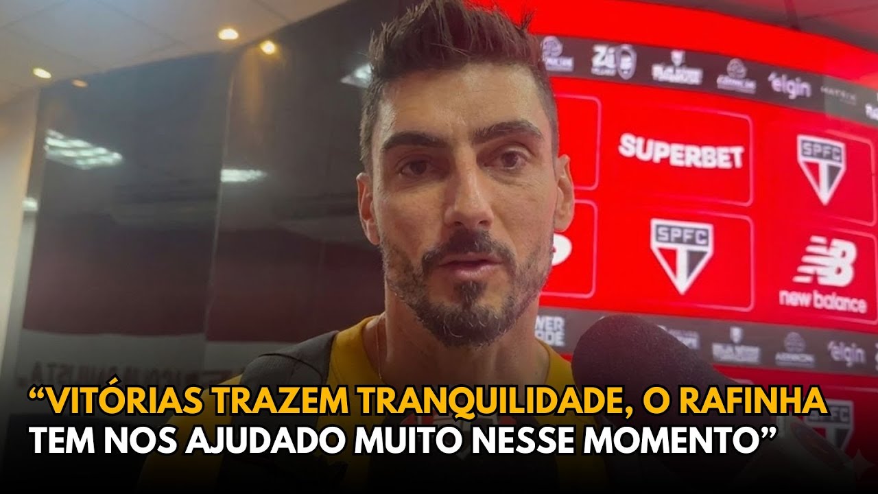 RAFAEL DESTACA PAPEL E IMPACTO DE RAFINHA NOS BASTIDORES DO SÃO PAULO