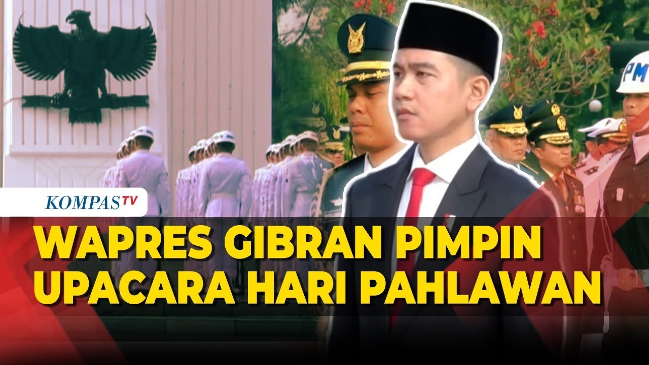 [FULL] Wapres Gibran Hadiri Ziarah Nasional dan Pimpin Upacara Hari Pahlawan di TMP Kalibata