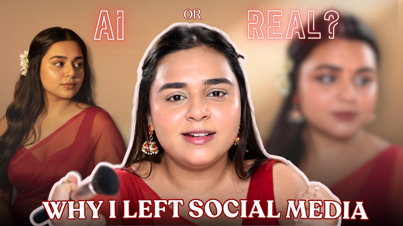 I'M BACK! Let's Chat While I Recreate The *VIRAL* Gemini AI Retro Saree Trend