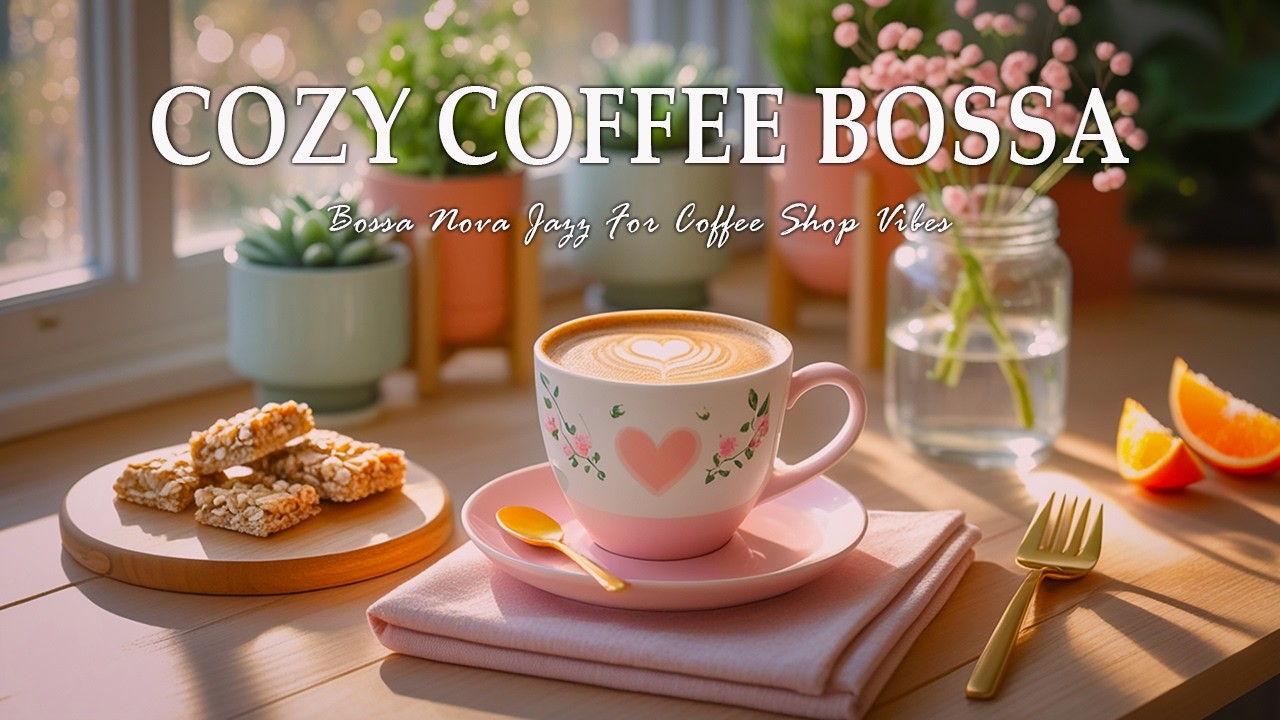 Smooth Jazz Instrumental Background Music - Relaxing Bossa Nova Jazz Instrumen for Coffee Shop Vibes