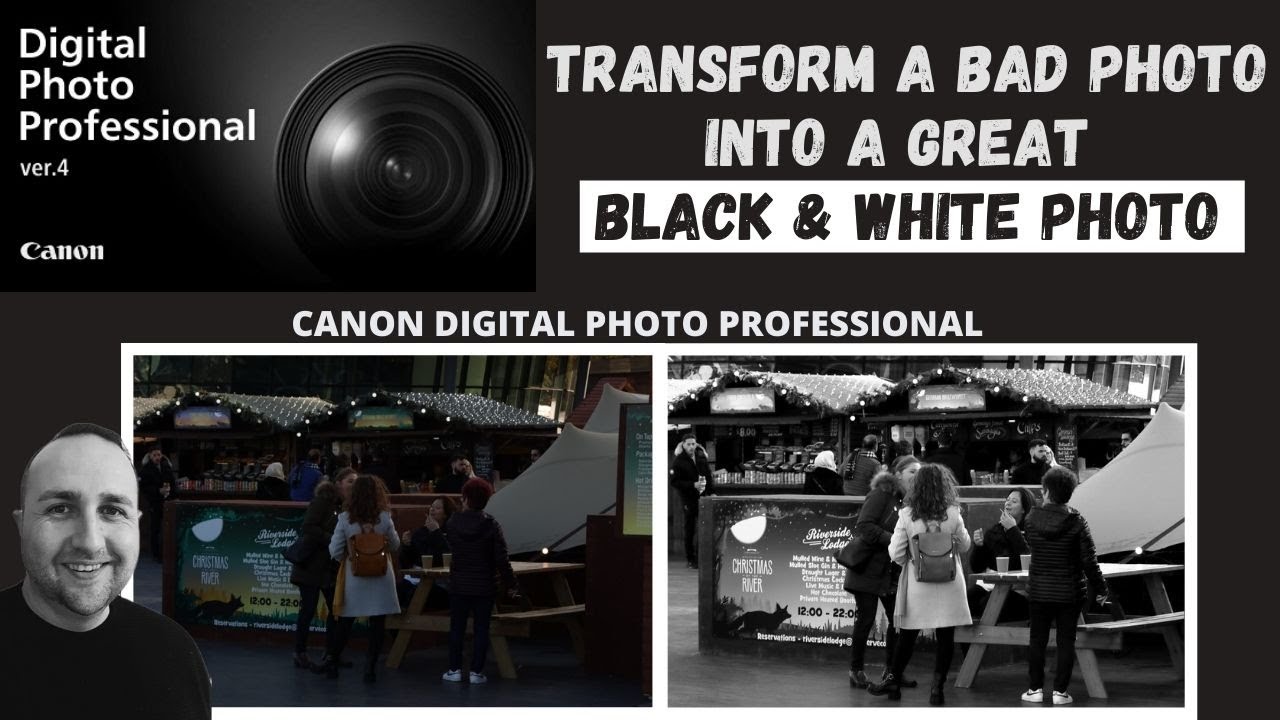 DPP4 | Превратите неудачную фотографию в отличное чёрно-белое фото | Canon Digital Photography Pr...