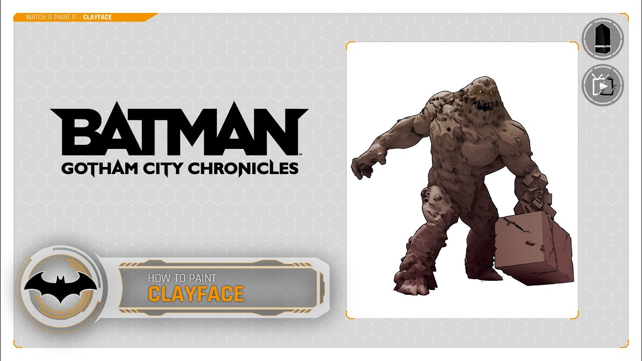 Batman : Gotham City Chronicles - Painting Clayface