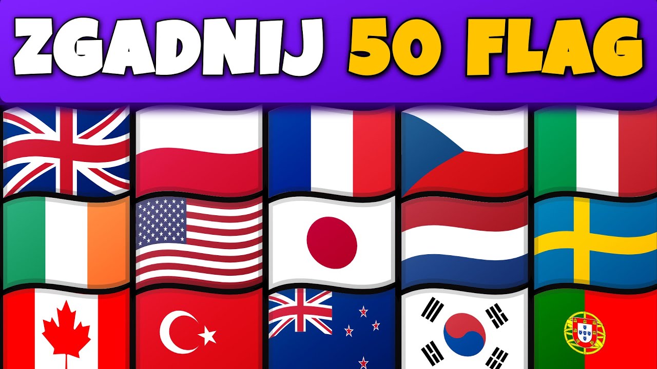 zgadnij KRAJ po FLADZE w 3 SEKUNDY 🏆  | Quiz Flagi Świata