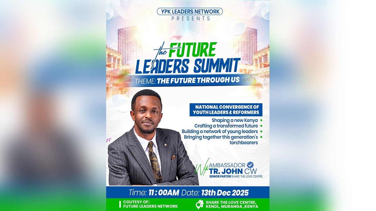 THE FUTURE LEADERS SUMMIT||THE FUTURE THROUGH US .