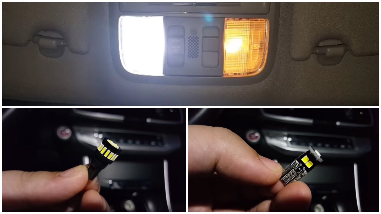 JDMastar T10 194 LED bulb comparison (Bright Pure White)