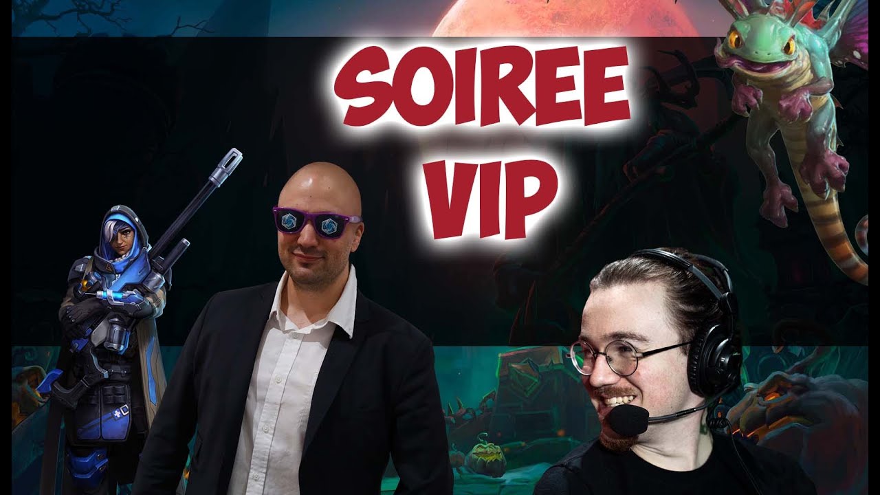 Soirée Vip HotS avec GobGG, Aishuu, Fusiow et Eventis