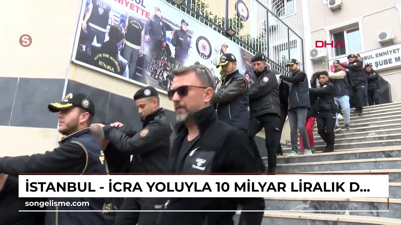 İstanbul - İcra yoluyla 10 milyar liralık dolandırıcılık yapan şebeke çökertildi