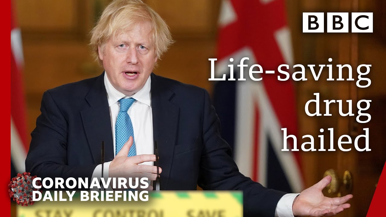 Coronavirus: First life-saving drug proven, dexamethasone - Covid-19 Government Briefing 🔴 BBC