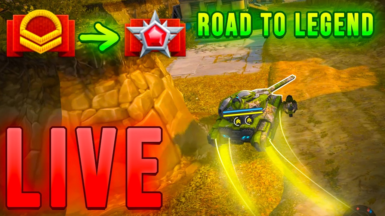Tanki Online | Road to Legend #2 + Giveaway for Discord Nitro | Live Stream