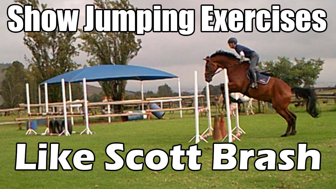 Show jumping Exercises, Scott's Exercise (Good show prep)