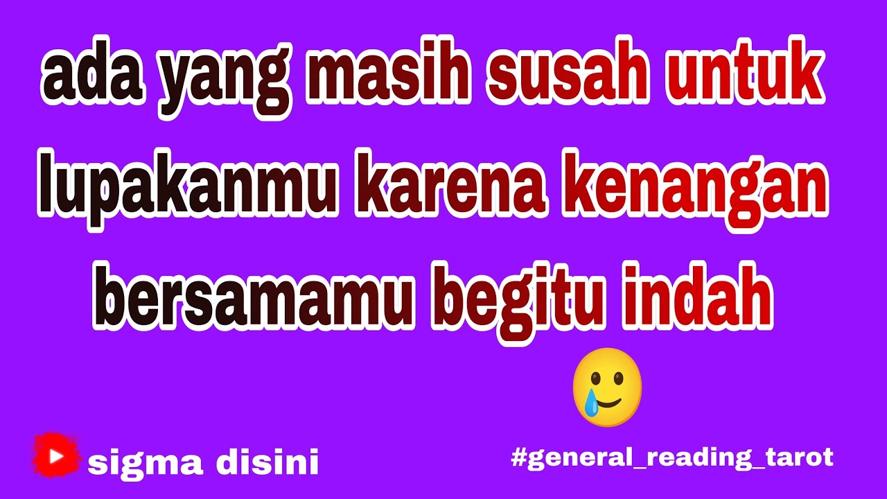 ☂️ADA YANG TIDAK BISA MOVEON 😄 kamu susah buat dilupakan☂️#tarot #zodiak #sigmatarot #zodiacsigns 