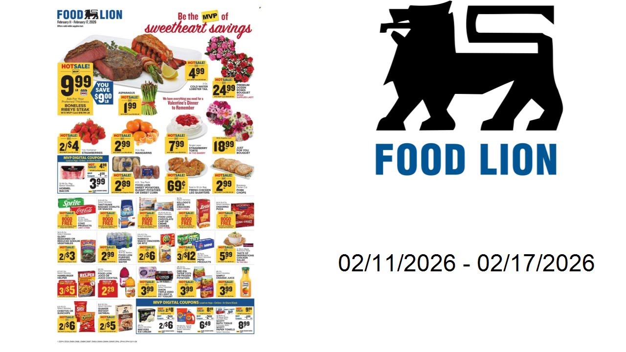 Food Lion Weekly Ad - 02/11/2026 - 02/17/2026