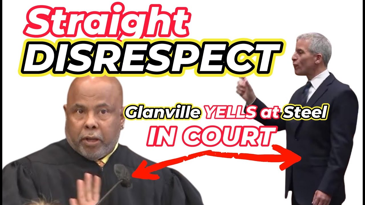 Straight DISRESPECT. Glanville YELLS At Steel in court #ysltrial #youngthug #judgeglanville