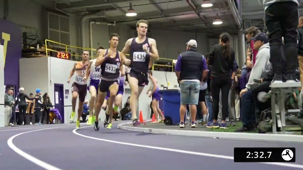 Men's 1 Mile Invitational Section 5 - University of Washington Mile City 2025 [Full Race Replay]
