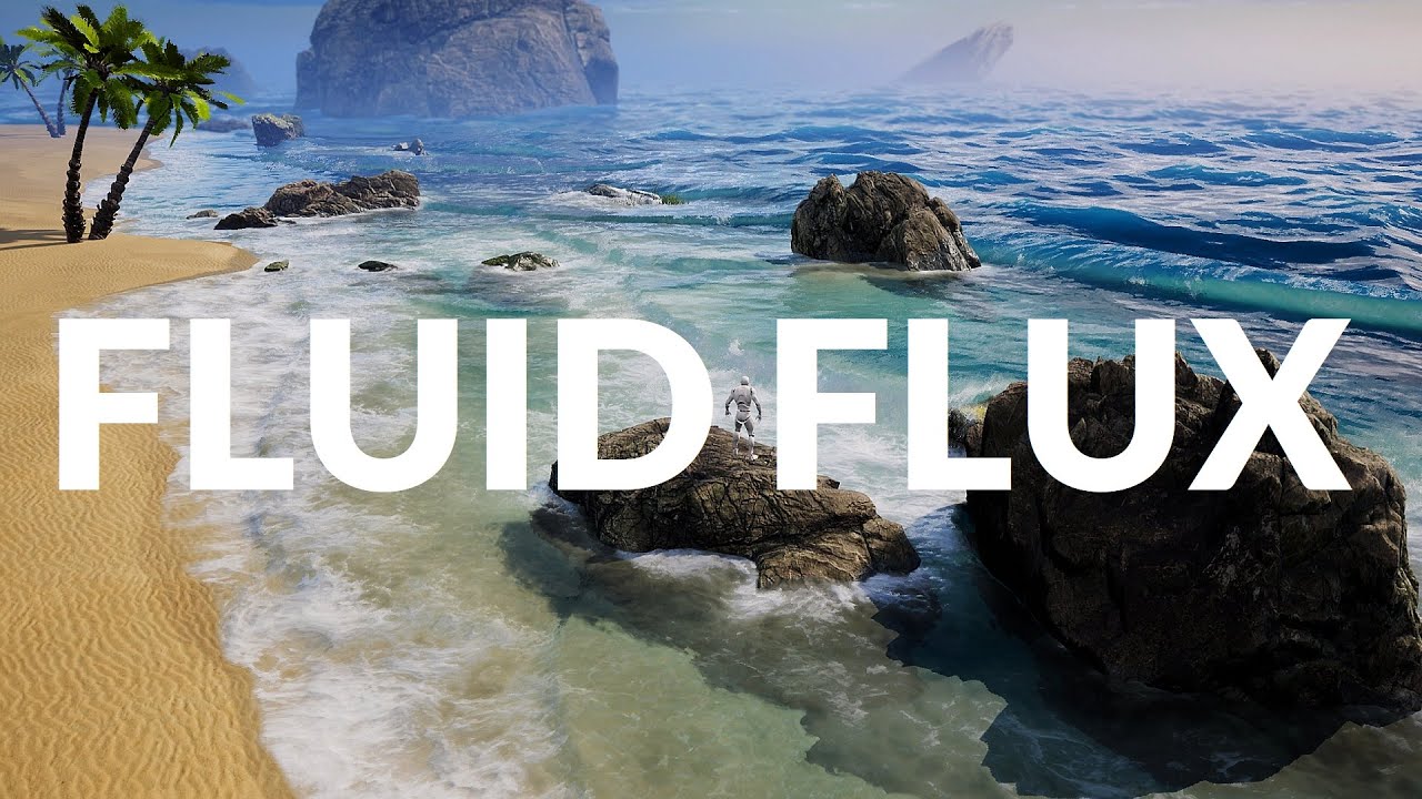 Fluid Flux - Relaxing ocean waves [Unreal Engine 4/5]