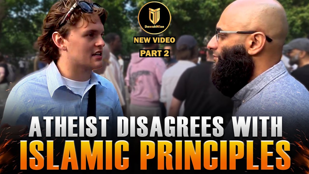 P2-Muslim Stuns Atheist With Quranic Arguments | Hamza Abu Isa | Speakers Corner