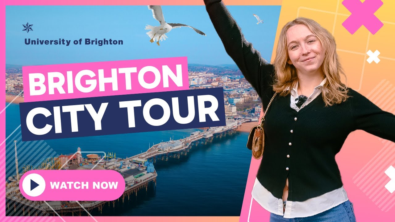 Brighton City Tour 2025– American student takes you on a tour of the city!