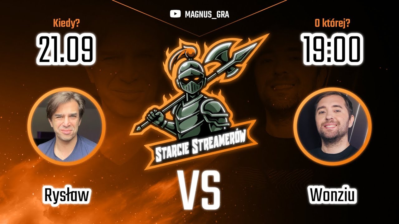 Starcie Streamer&oacute;w! Wonziu vs Rysław!
