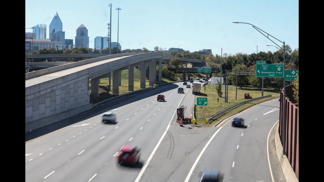 Charlotte City Council Business Meeting on I-77